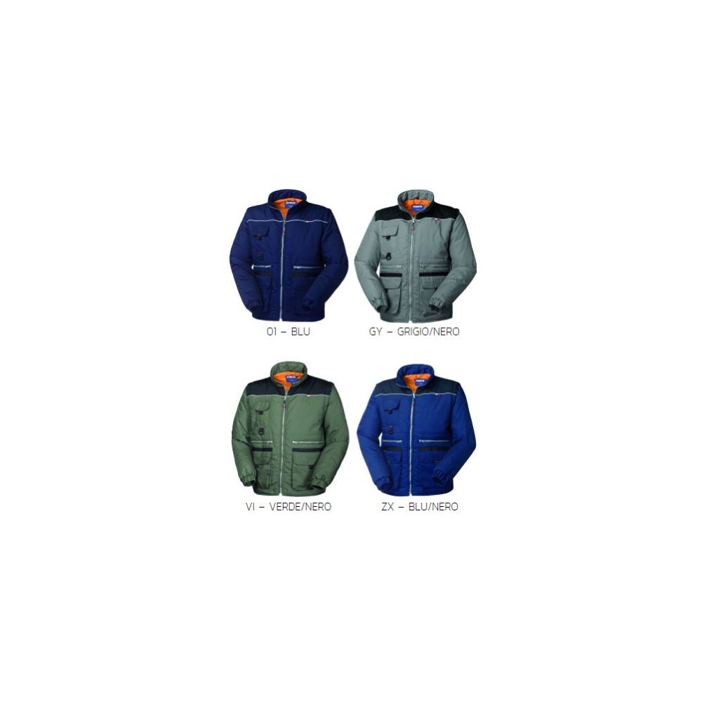 Padded Winter Work Jacket with Removable Sleeves Online