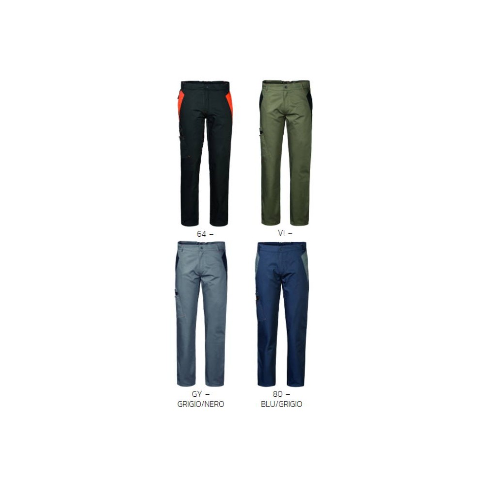 Multi-pocket professional pants for technicians or workers available online at Italiantrendy.