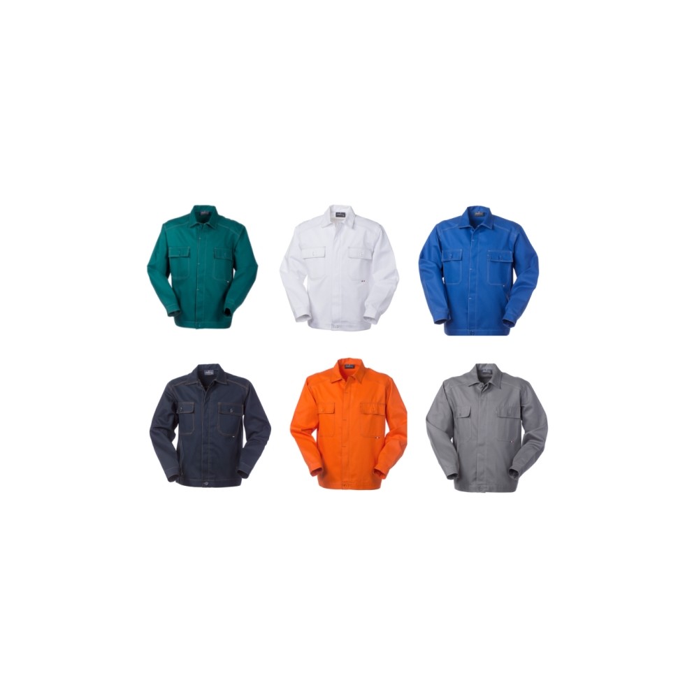 Short Work Jacket, Choice of Color, for Technicians or Mechanical Workshops