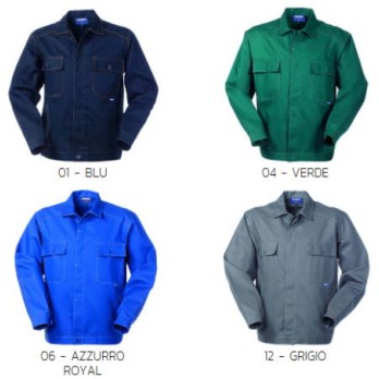 Short Work Jacket, Choice of Color, for Technicians or Mechanical Workshops