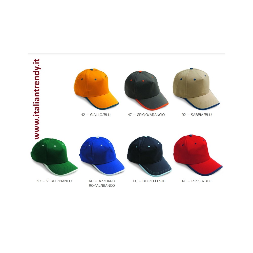 Promotional Two-Tone Baseball Cap Buy It Online