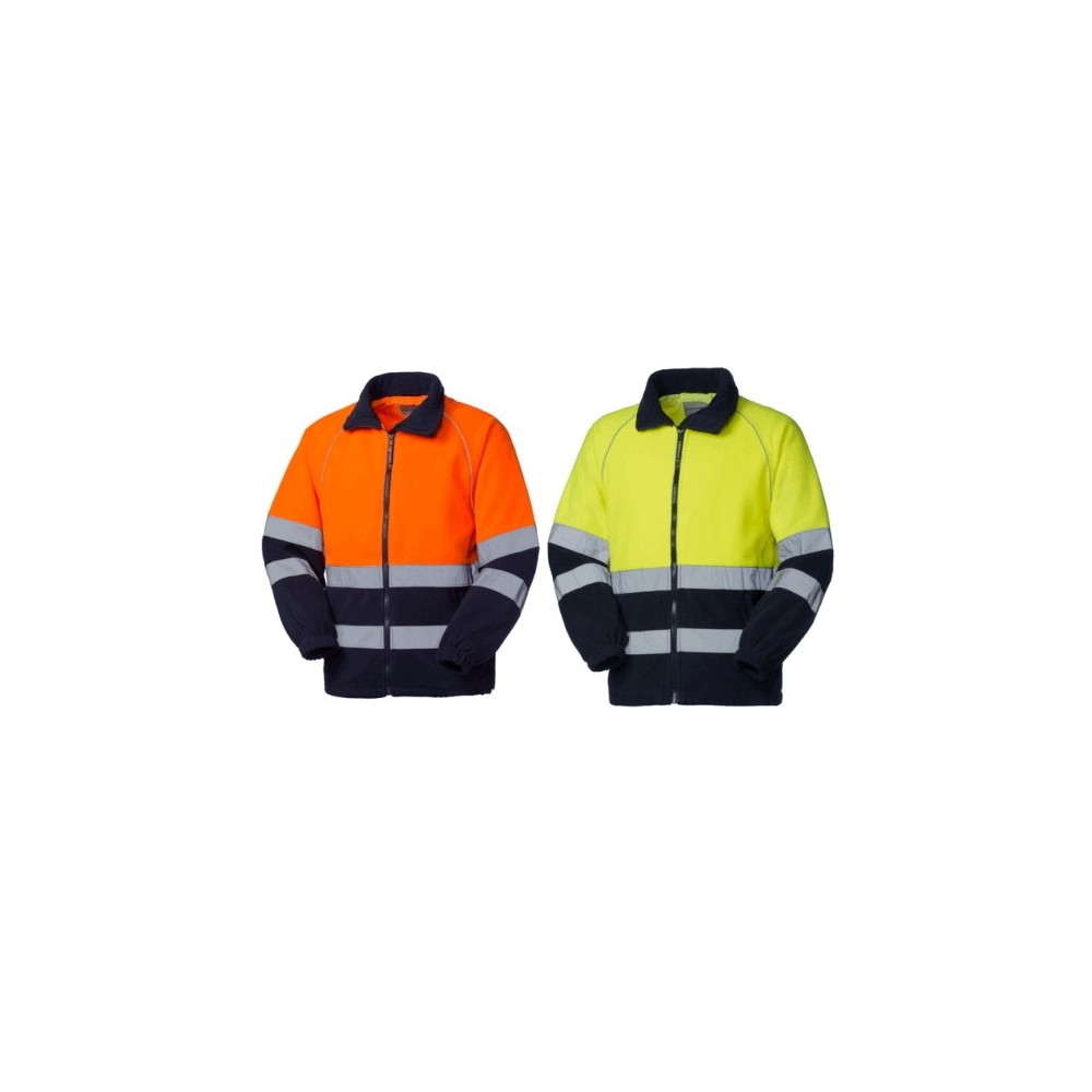 High-Visibility Fleece Jacket - Buy it online at Italiantrendy.