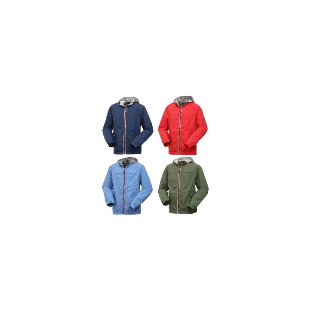 Windproof waterproof jacket with hood Visit Italiantrendy online