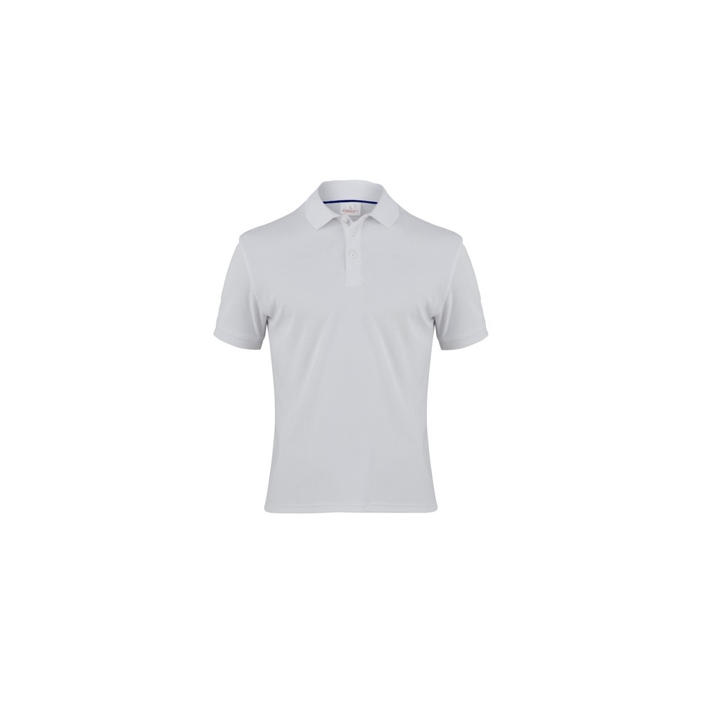 Super Slim Polo Shirt in Blue, White or Black, Short-Sleeved for Men. Available Online