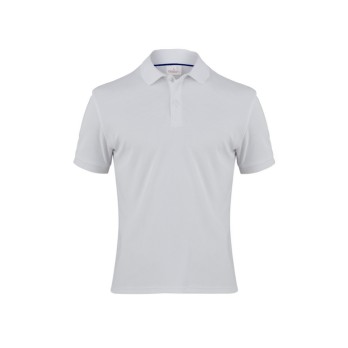 Super Slim Polo Shirt in Blue, White or Black, Short-Sleeved for Men. Available Online