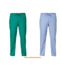 Pantalone Verde Chirurgo o Azzurro Uomo Donna Medico Infermiere