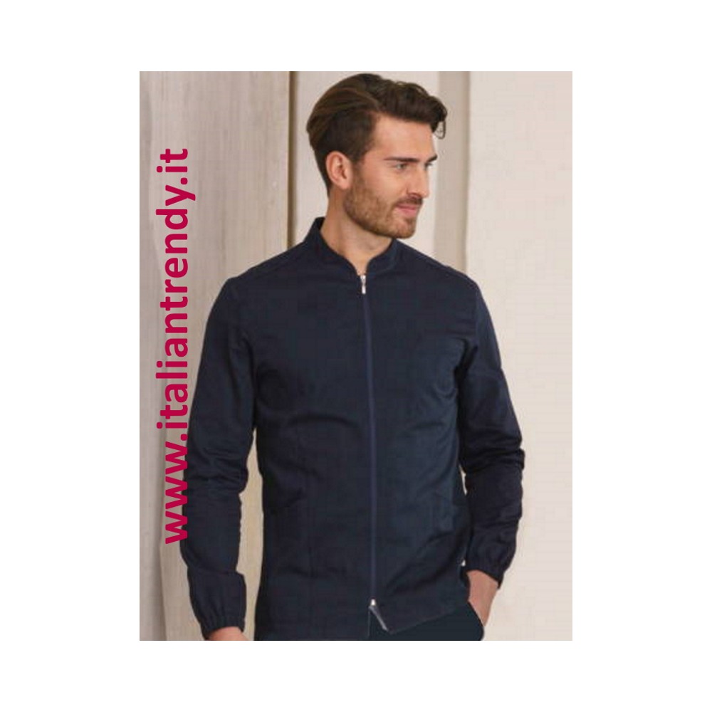 Blue Medical Tunic for Dentist Dental Technician with Long Sleeves Gabriele italiantrendy Q3KX0176