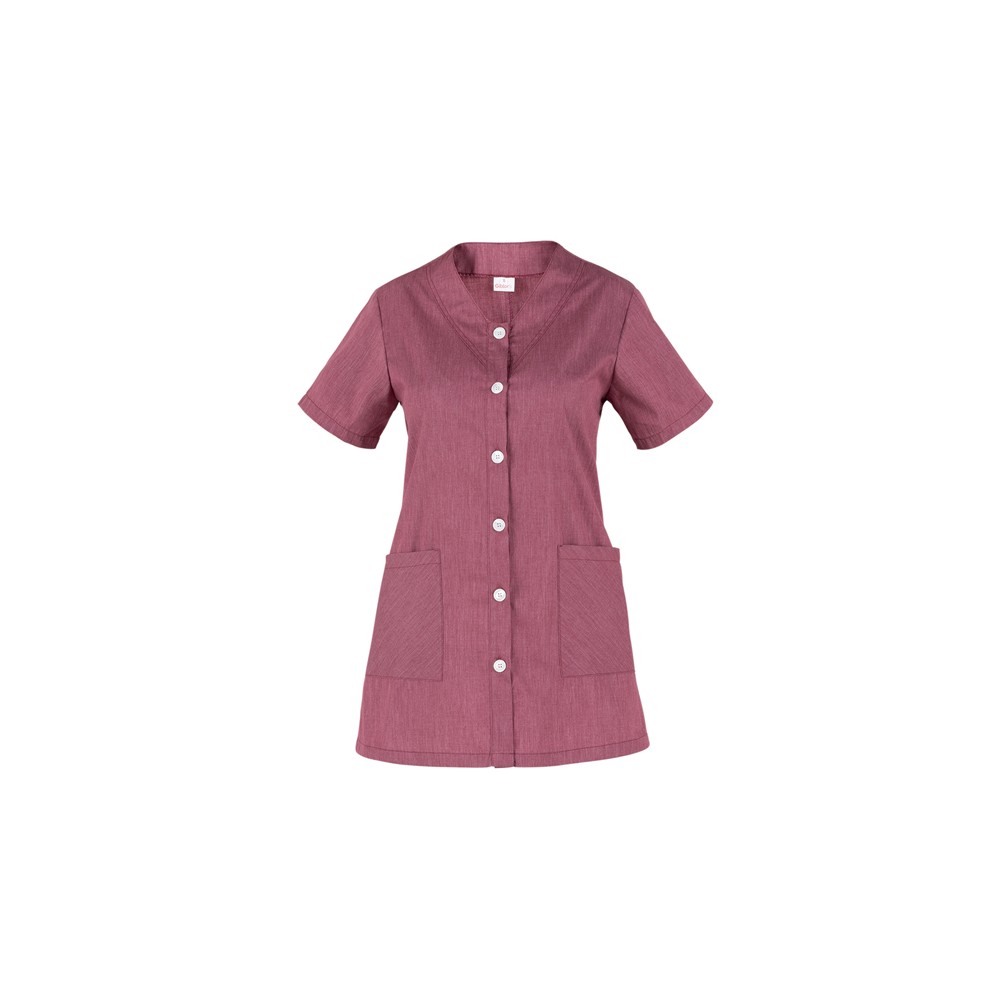 Short-Sleeved Tunic for Women Cleaners in 5 Colors