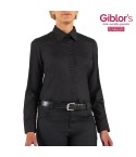 Camicia da Donna Nera Slim Fit Divisa Da Lavoro Per Bar, Pub, Ristoranti