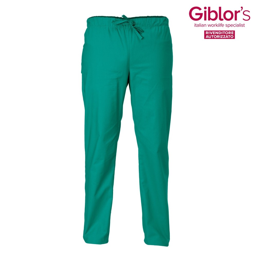 Pantalón verde para cirujano o azul para hombre o mujer médico o enfermero. En línea.