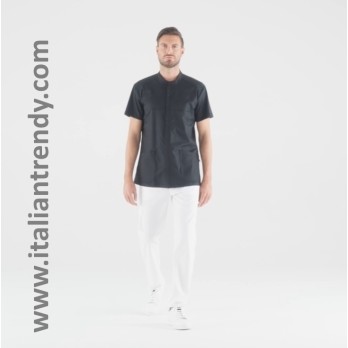 Men's White or Black Half-Sleeve Tunic. Aesthetic Sector. Discover Now