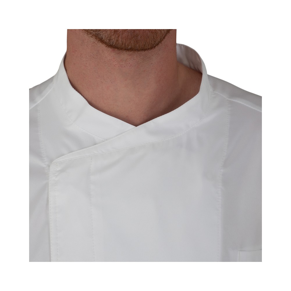 Light and Perforated Chef Jacket in White italiantrendy 24P08G413 Michael