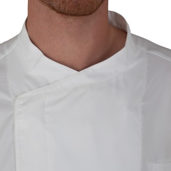 Chaqueta de Cocinero Ligera y Perforada en Blanco italiantrendy 24P08G413 Michael 2