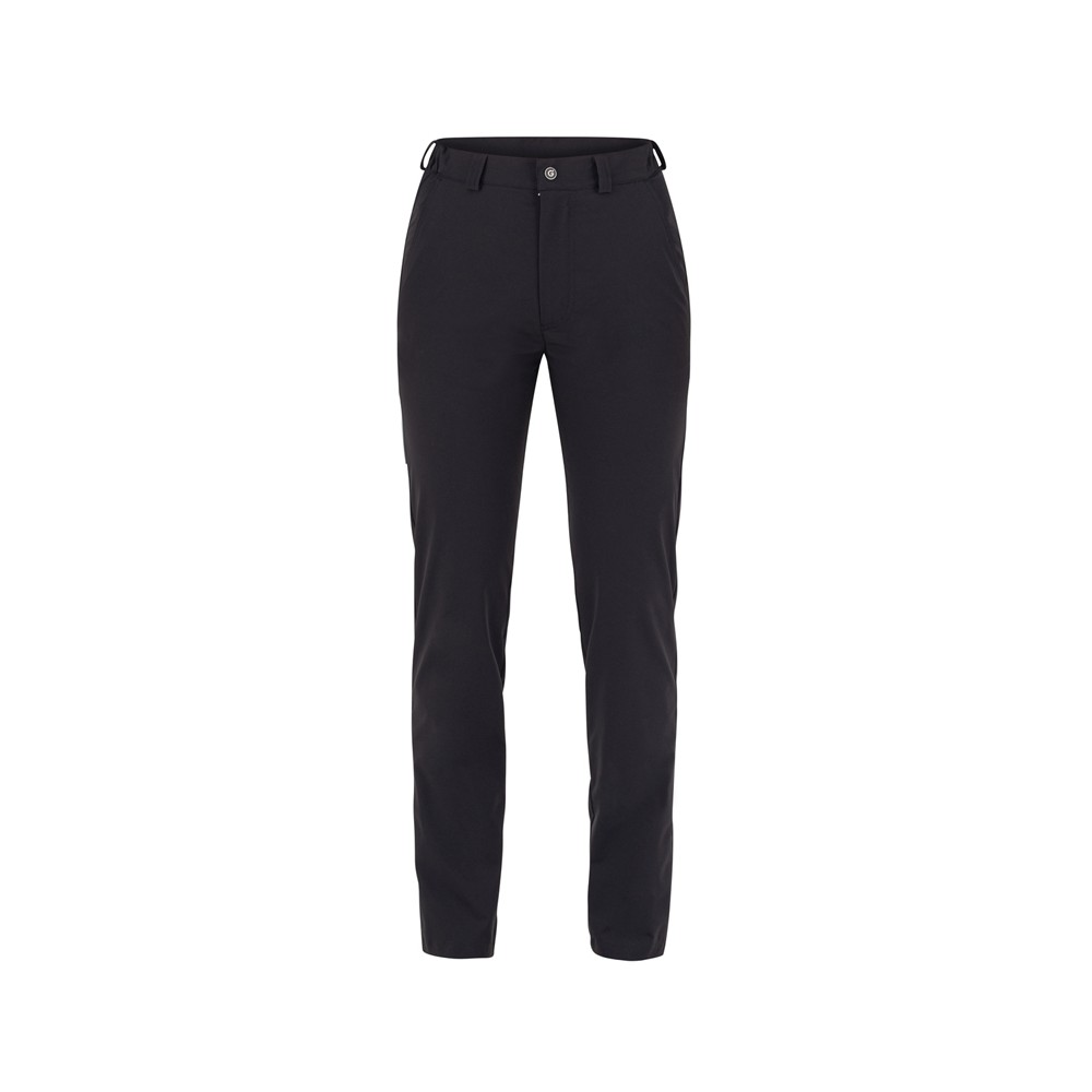 Pantalone Unisex Nero con Patta e Bottone Per Estetica Spa o Beauty Center italiantrendy Chris 23P03P336 1