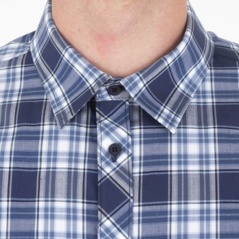 Camicia da Uomo Scozzese o a Quadri Elasticizzata Da Lavoro Per Bar Pub Ristoranti italiantrendy boris 1