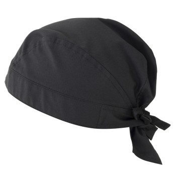 Bandana Nero Professionale per Pizzaiolo Cuoco o Cucina Marte italiantrendy 24P05I865