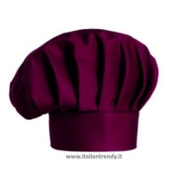 Cappello Cuoco Chef Regolabile Con Velcro 18