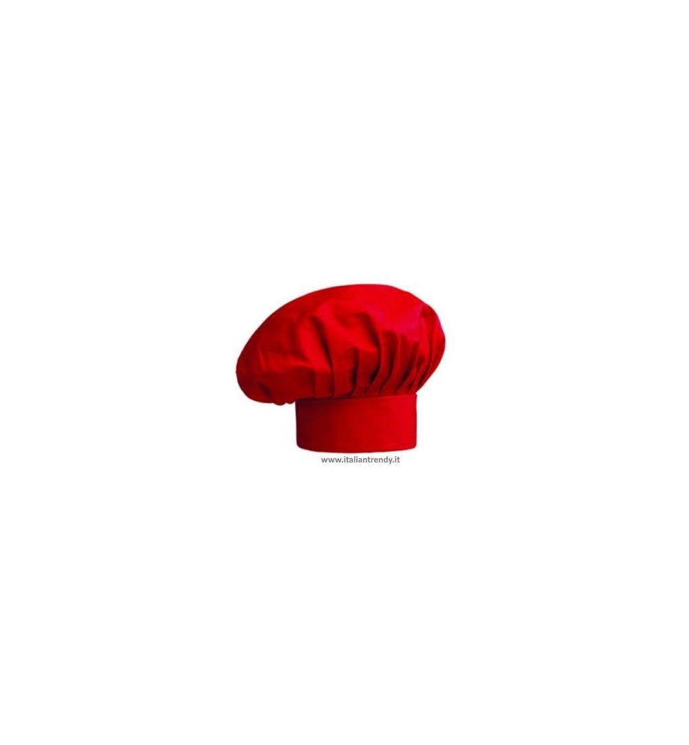 Cappello Cuoco Chef Regolabile Con Velcro 18