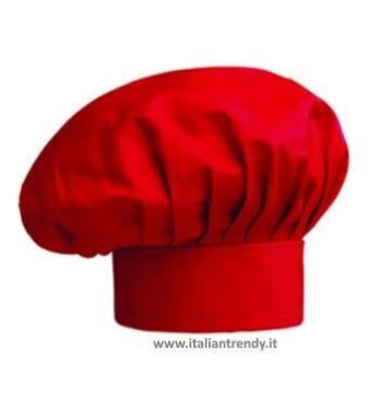 Cappello Cuoco Chef Regolabile Con Velcro 18