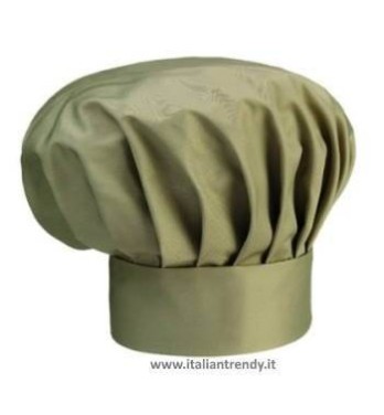 Cappello Cuoco Chef Regolabile Con Velcro 18