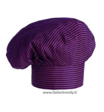 Cappello Cuoco Chef Regolabile Con Velcro 18