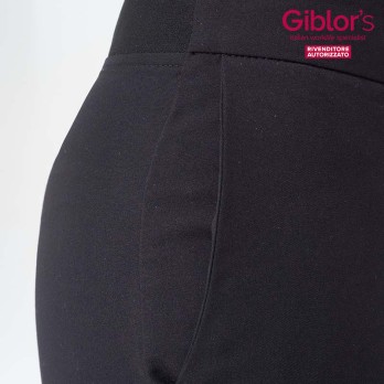 Pantalón De Mujer Slim, Negro Para Uniformes De Trabajo Ho.Re.Ca, Bienestar, Spa, Resort Esteticista