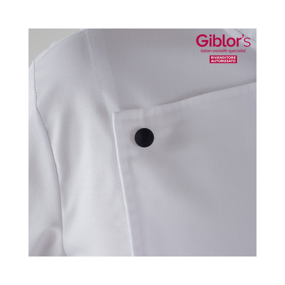 Men's Chef Jacket Long Sleeve Elegant With Spare Buttons Discover it now!