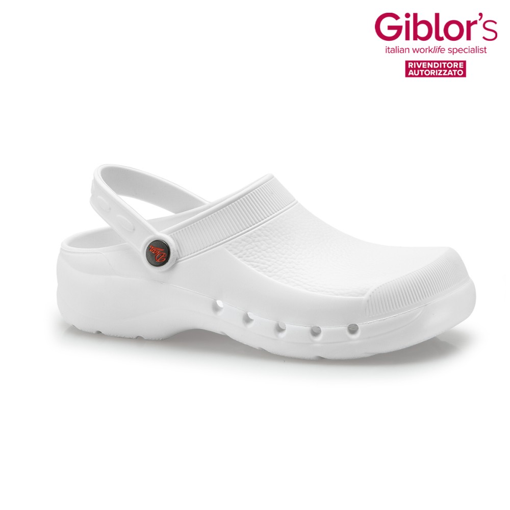 Zoccolo Bianco Professionale Estetica Medicale Eva Giblor’s 544 Eva Bianco 544/B Brand Giblor’s Top Line.